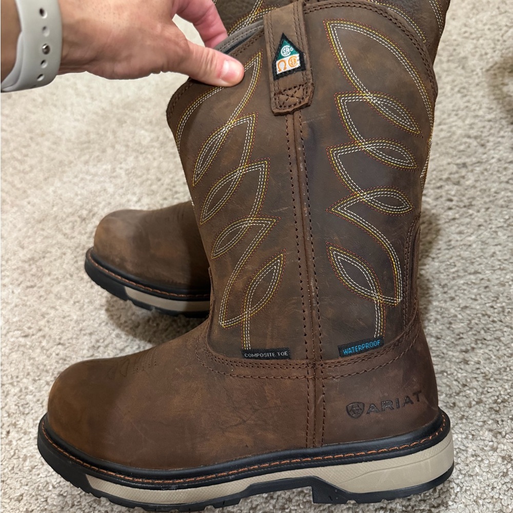 Ariat Work Riveter Boots - Brown - Picture 3 of 3